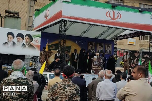 طنین لبیک به ایران امام‌رضایی؛ تجلی وحدت مدیران و بسیجیان در رزمایش بزرگ اقتدار
