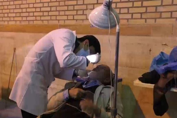 بیمارستان صحرایی در منطقه چم پلک شهرستان چگنی برپاشد