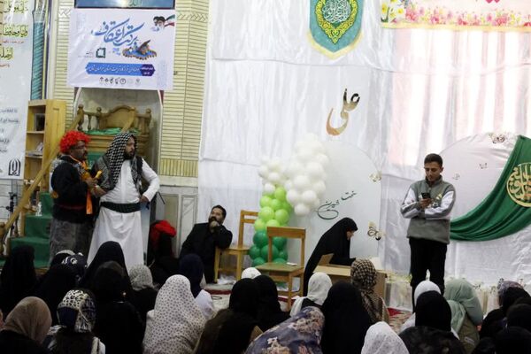 اختتامیه اعتکاف نوجوانانه در شهرستان گرمه 