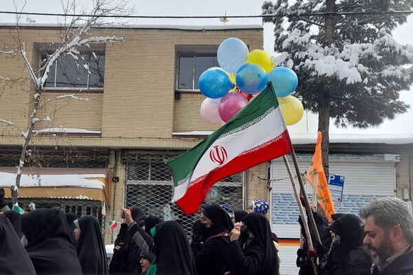 راهپیمایی باشکوه 22 بهمن در شهر فریمان