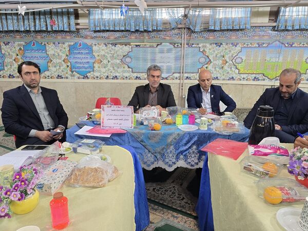 جلسه ستاد امور شاهد آموزش و پرورش ناحیه یک کرج  
