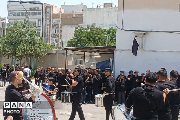 مراسم تاسوعای حسینی در شهرستان شیروان 
