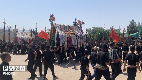 مراسم عاشورای حسینی در شهر خور