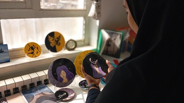 آیین افتتاحیه نمایشگاه «اقتصاد مقاومتی و صنایع دستی هنرجویان شهرستان بن»