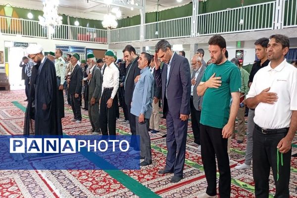 نماز عبادی سیاسی جمعه در شهر بار 