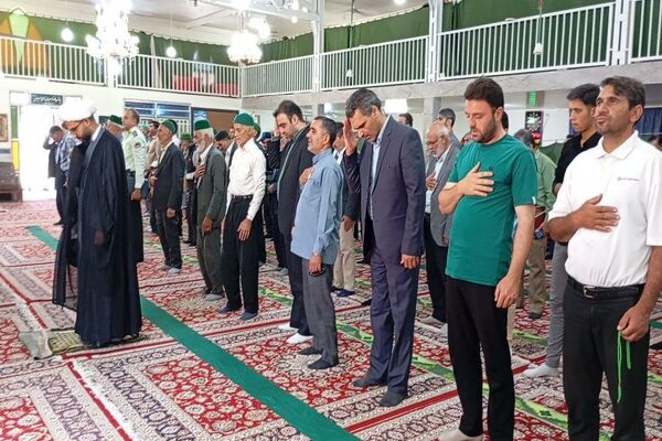 نماز عبادی سیاسی جمعه در شهر بار 