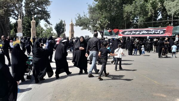 مراسم جاماندگان اربعین در شهرستان نیشابور همراه با برنامه های متنوع برگزار شد 