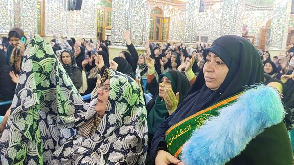 طنین جشن میلاد حضرت معصومه(س) و روز دختر در فضای ملکوتی آستان مقدس امامزاده حسن(ع)