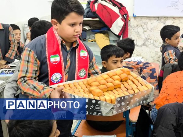 مراسم میلاد مولی الموحدین، علی (ع) در دبستان شهید پسندیده فدافن