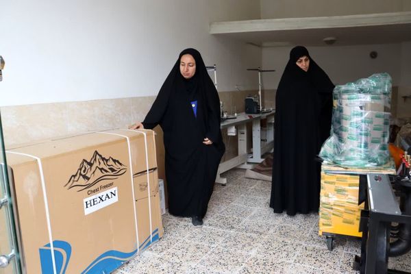 افتتاح طرح توانمندسازی اقتصاد زنان سرپرست خانوار میاندورود 