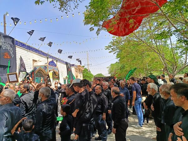 شور حسینی اهالی روستای فدافن