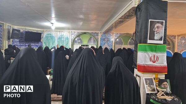 حضور حماسی مردم روستای مارکده 