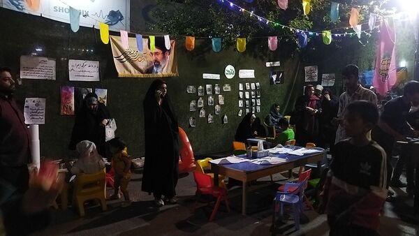 موکب کودک در مهمانی کیلومتری عید  غدیر خم نیشابور 