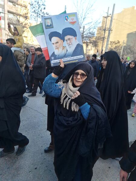حضور دانش‌آموزان بجنوردی به همراه خانواده‌ها در اجتماع سراسری 