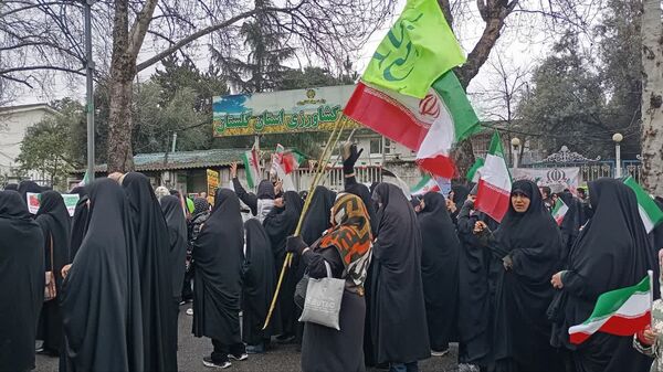 راهپیمایی ۲۲ بهمن در گلستان