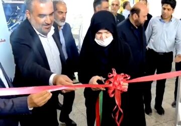 افتتاح نیروگاه خورشیدی در دبیرستان حضرت معصومه(س) قم