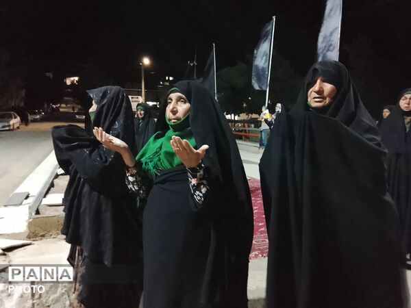 سوگاری  رهبر شهید و ایام ماه محرم به همراه اجتماعات شبانه در حسینیه شهدای شهر بار
