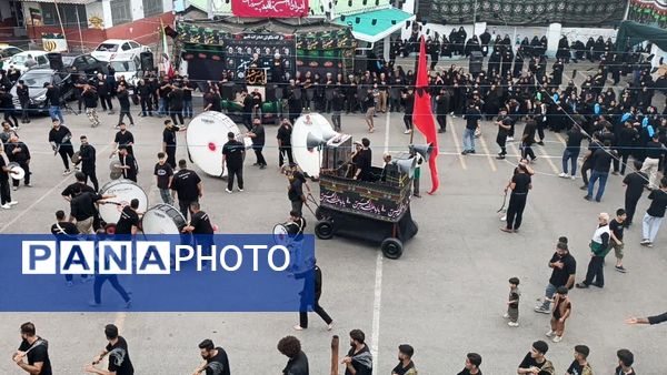 عزاداری تاسوعای حسینی در آمل 