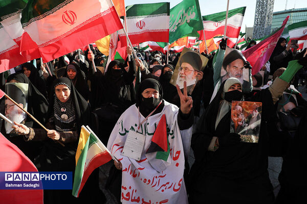 مراسم گرامیداشت حماسه ۹ دی - تهران