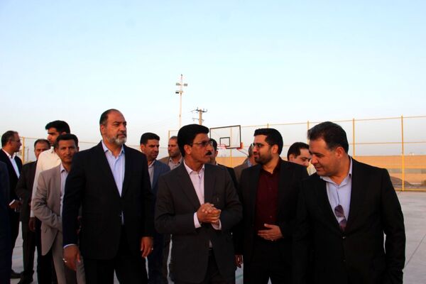 افتتاح و کلنگ‌زنی چندین طرح عمرانی در شهرستان بم 