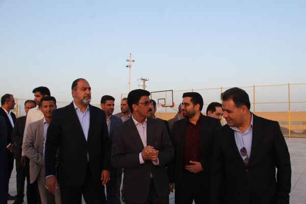 افتتاح و کلنگ‌زنی چندین طرح عمرانی در شهرستان بم 