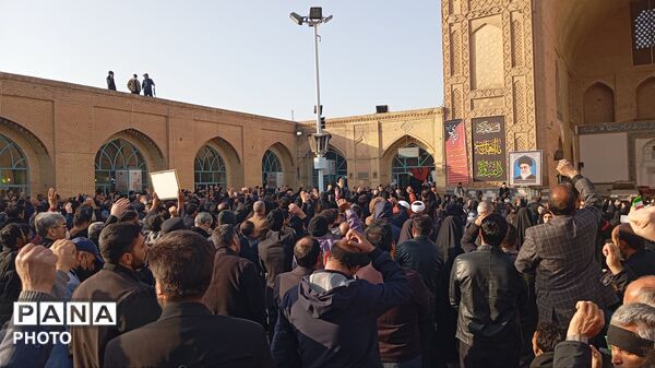عزاداری شهادت مظلومانه امام خامنه ای 