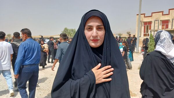 مراسم عاشورای حسینی در گلزار شهدای شهرستان لنده