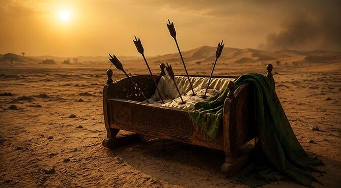 شب هفتم محرم؛ یادِ باب‌الحوائجِ کوچکِ کربلا سپری می شود