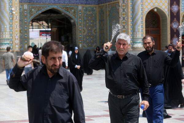 عزاداری شهادت دختر سه ساله امام حسین(ع) در قم