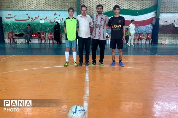 اختتامیه مسابقات فوتسال بین‌مدرسه‌ای پسران جام اقتدار ایران در پردیس