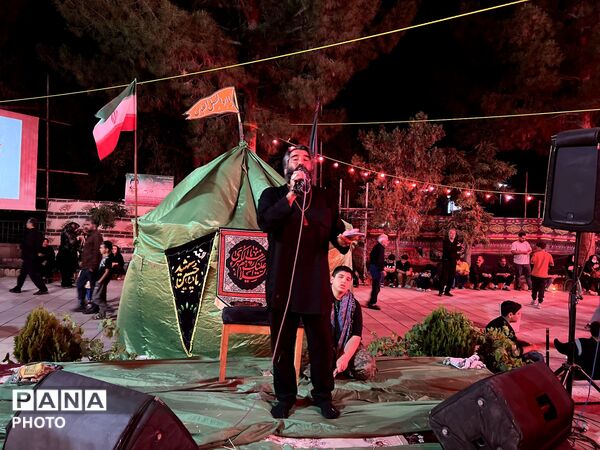 مراسم شام غریبان در ساوجبلاغ شهرک ینگی امام 