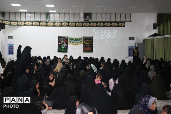 عطر ماتم نبوی در مراسم عزاداری رودبار جنوب پیچید