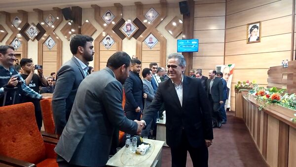 آیین تکریم فرماندار جدید شهرستان کاشمر 