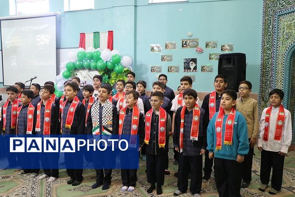 حضور مدیر سازمان دانش‌آموزی شهرستان‌های استان تهران در مراسم گرامیداشت سردار دل‌ها در ناحیه 2 شهرری 