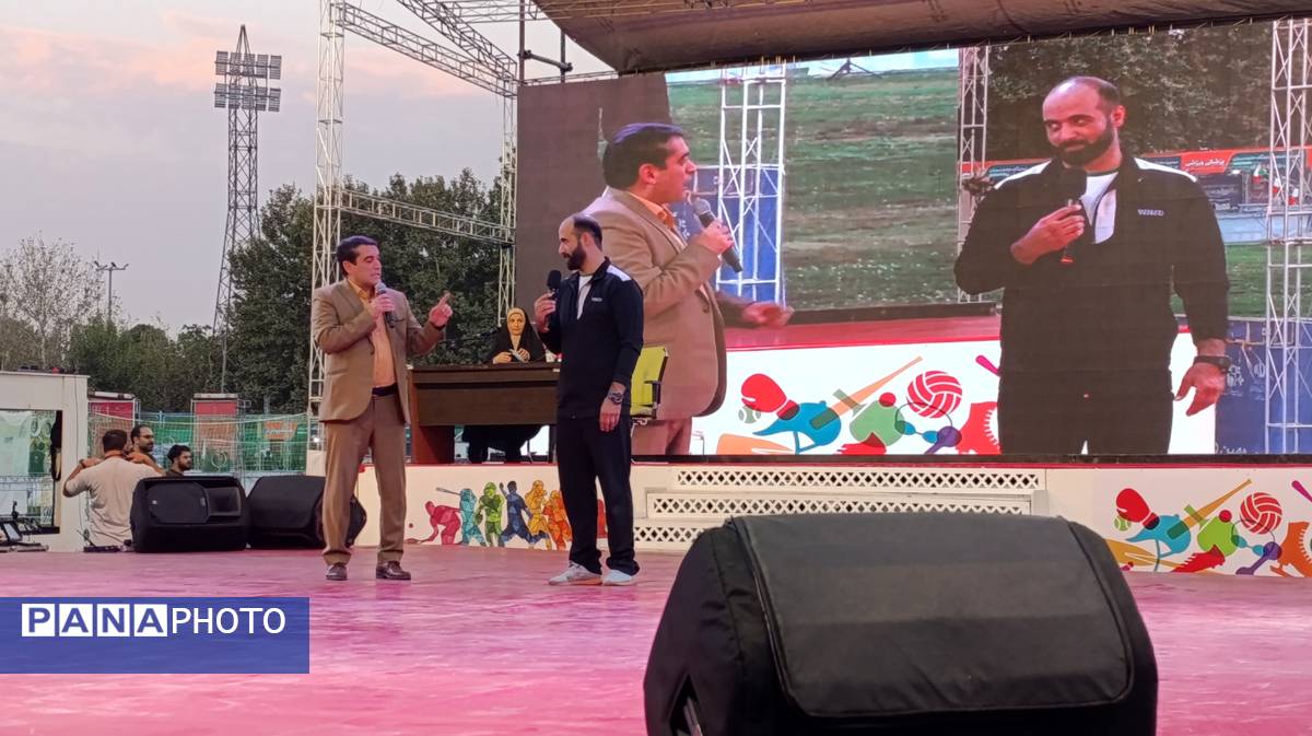 افتتاحیه جشنواره خانواده ورزش در بوستان ملت مشهد مقدس