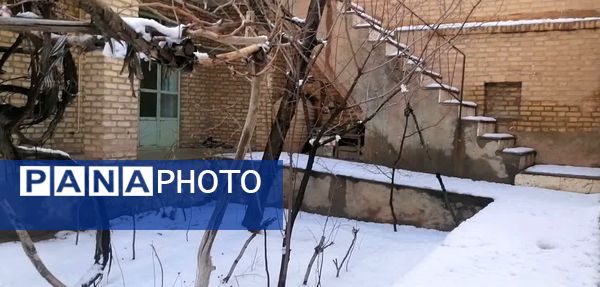 سفیدپوش شدن روستاهای یزد به روایت تصویر