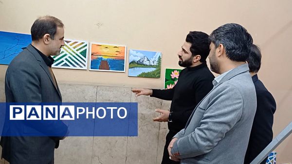 افتتاحیه نمایشگاه فرهنگی هنری هفته ماها