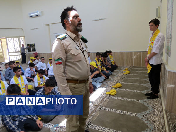 برگزاری پیش اردوی پسران در اردوگاه شهید چمران بجنورد