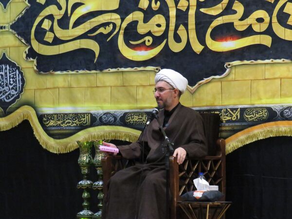 دانشجویان همدانی در اجتماع «رایة المقاومة» با شور حسینی