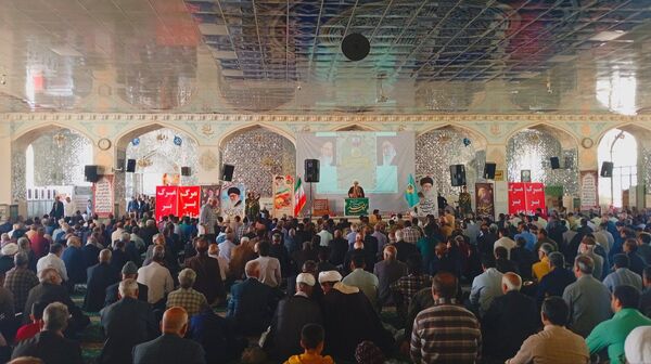 نماز عبادی سیاسی جمعه کاشمر 