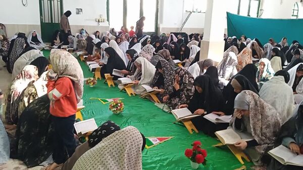 اعتکاف خواهران در مصلای مسجدالنبی کوهنانی؛ هم‌نشینی عبادت، آرامش و همدلی