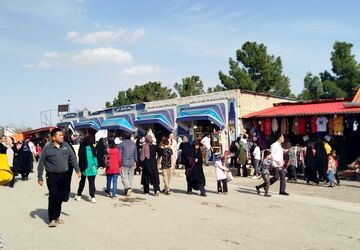 سیزده بدر در امامزاده میامی مشهد