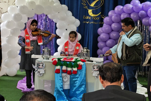 جشن نیکوکاری در مدرسه الهه نور یاسوج