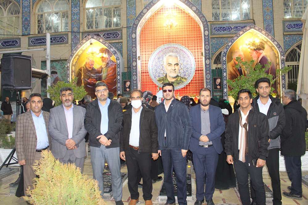 غبار روبی گلزار شهدا 