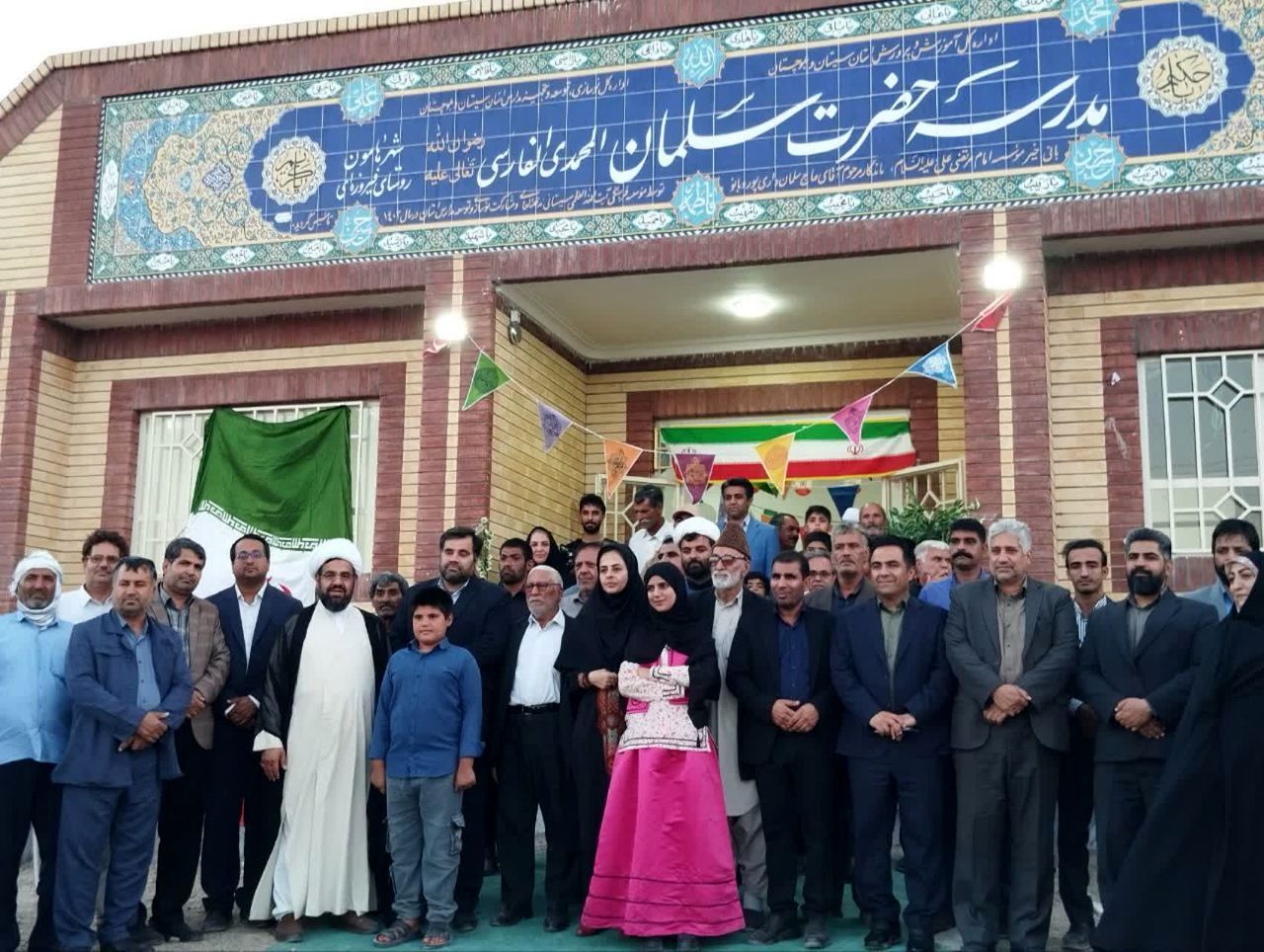 آموزشگاه ۶ کلاسه در شهرستان هامون افتتاح شد 