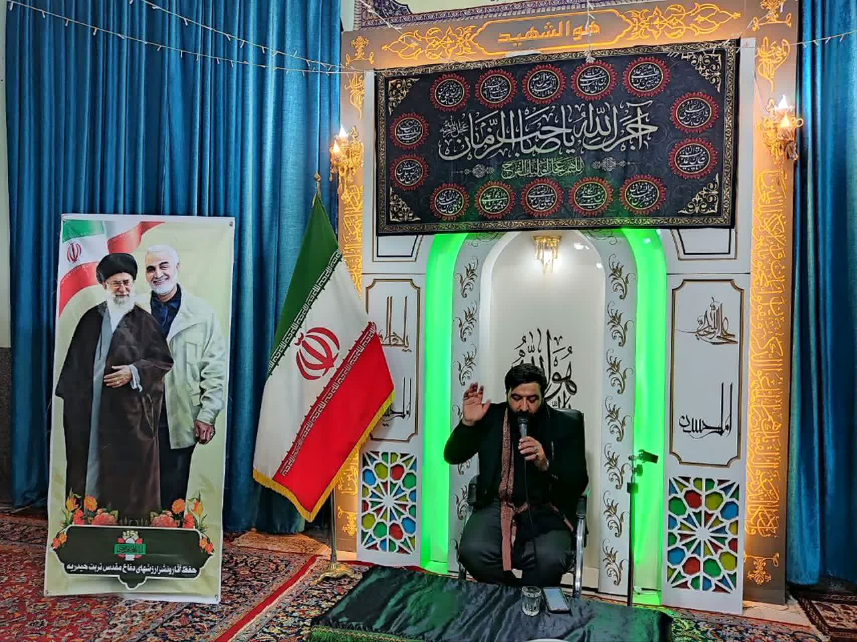 اعتکاف در امامزاده سید مرتضی (ع)