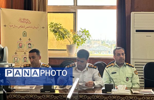 نشست خبری فرمانده انتظامی استان بوشهر