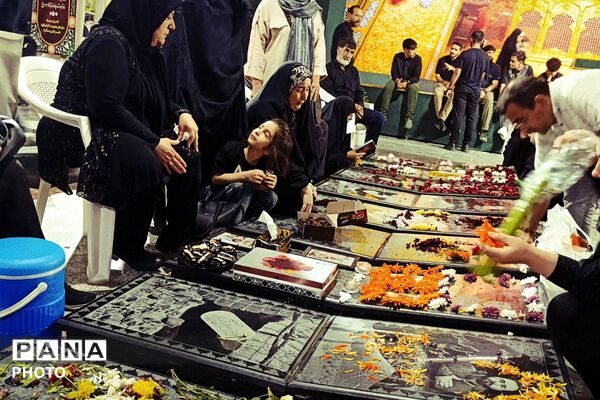دیدار یاران، در گلزار شهدای ملارد