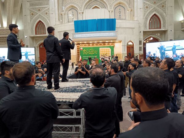 برگزاری سوگواره «احلی من العسل» در حرم امام خمینی (ره) 