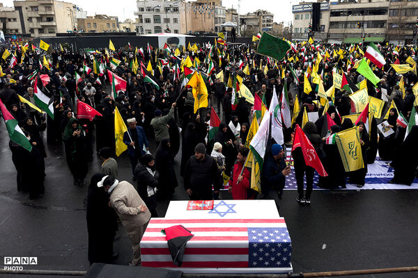 راهپیمایی روز قدس در تهران